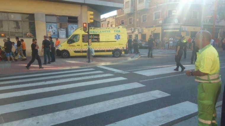 Автомобиль влетел в группу пешеходов в Испании