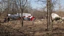 Польские следователи в Смоленске снова осмотрят обломки самолета Качиньского