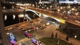 В Москве загорелся «Дом на набережной»