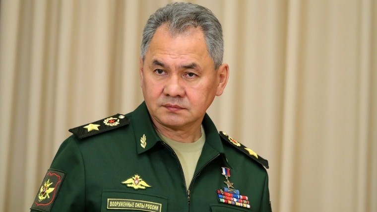 Фото шойгу в военной форме министра обороны