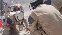 «Белые каски» доставили отравляющие вещества на сирийский склад боевиков
