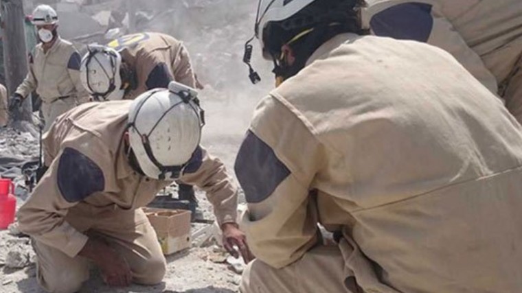 «Белые каски» доставили отравляющие вещества на сирийский склад боевиков