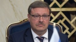 Сенатор Косачев назвал покушение на Захарченко терактом