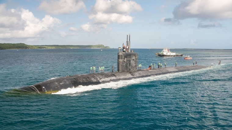 В Средиземном море заметили атомную подводную лодку ВМС США