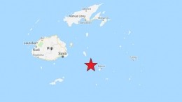 Землетрясение магнитудой 8,1 произошло у берегов Фиджи