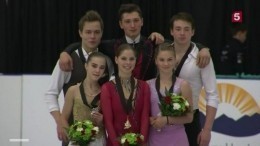 Российские пары заняли весь пьедестал на этапе юниорского Гран-при в Канаде