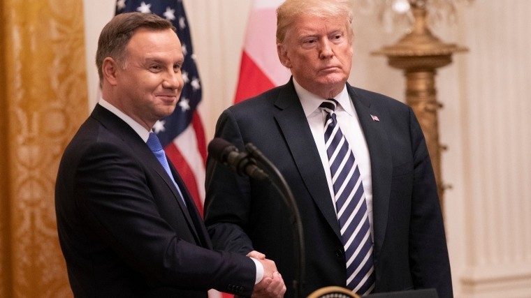 Дуда предложил дать новой военной базе США в Польше имя Дональда Трампа