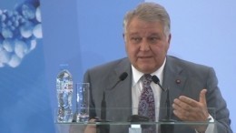 Видео: Михаил Ковальчук выступил на «Глобальном форуме конвергентных технологий»