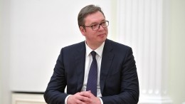 Сербский президент рассчитывает на поддержку Путина после инцидента у Газиводе