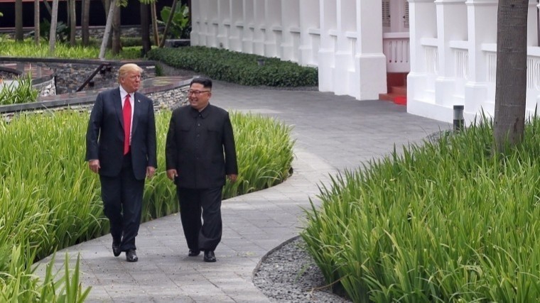 Трамп: мы с Ким Чен Ыном «влюбились» друг в друга