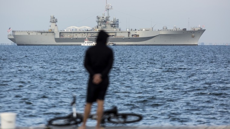 «Фактически объявление войны» — военный эксперт об угрозе морской блокады США