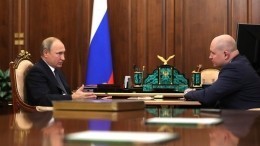 Владимир Путин встретился с врио главы Хакасии