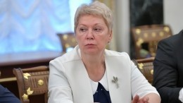 Ольга Васильева выступила за увеличение числа мужчин-учителей в школах