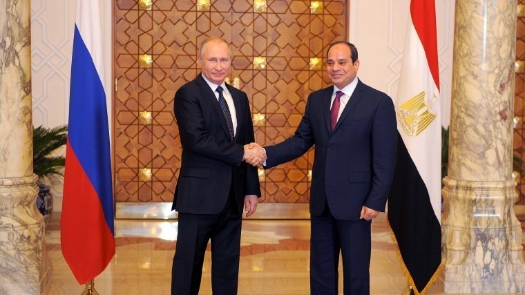 В МИД Египта раскрыли подробности предстоящей встречи Путина и ас-Сиси