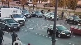 Момент стрельбы в Петербурге попал на видео — эксклюзивные кадры