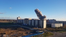 Взрыв произошел на заводе пиротехники в Гатчине