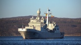 Большой десантный корабль «Иван Грен» прибыл в Североморск