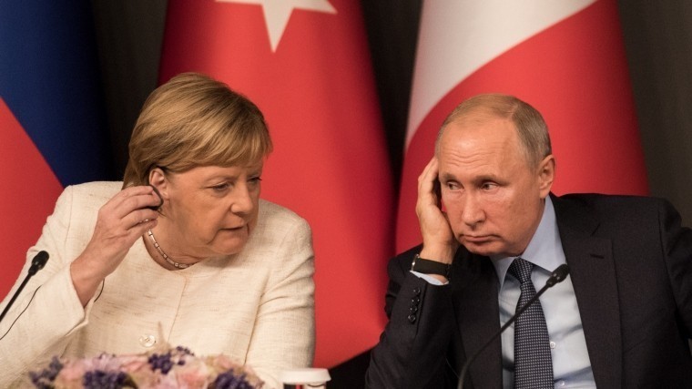 Немецкий журналист осудил дружелюбие Меркель на встрече с Путиным и Эрдоганом