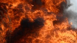 Момент взрыва на нефтебазе в ХМАО попал на видео