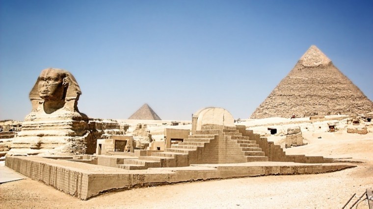 Пандус для строительства пирамид найден в Египте