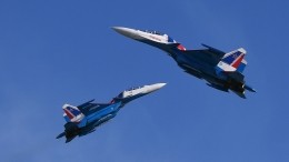 Ошеломительное видео: Фигуры высшего пилотажа «Русских Витязей» покорили соцсети