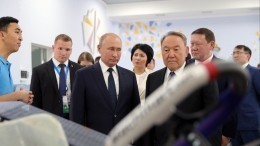Лидеры России и Казахстана посетили выставку совместных туристических проектов
