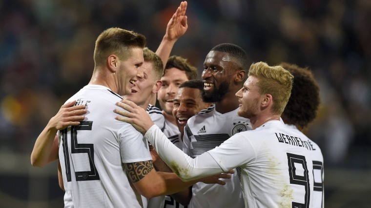 Германия в первом тайме забила три гола России в товарищеском матче