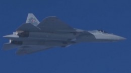 Минобороны опубликовало уникальное видео работы Су-57