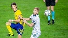 Опубликовано видео первого гола в матче Россия — Швеция Лиги наций УЕФА