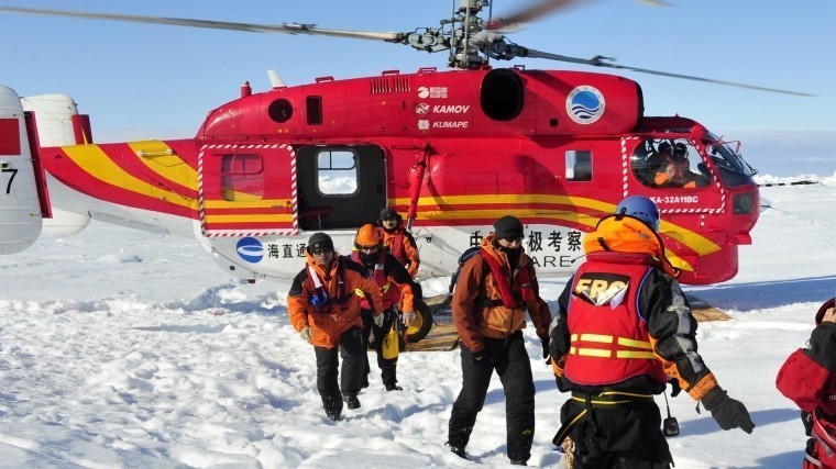 Китайского туриста эвакуировали со станции Новолазаревская в Антарктике в тяжелом состояни