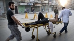 Видео: Почти 50 человек пострадали в сирийском Алеппо после атаки боевиков