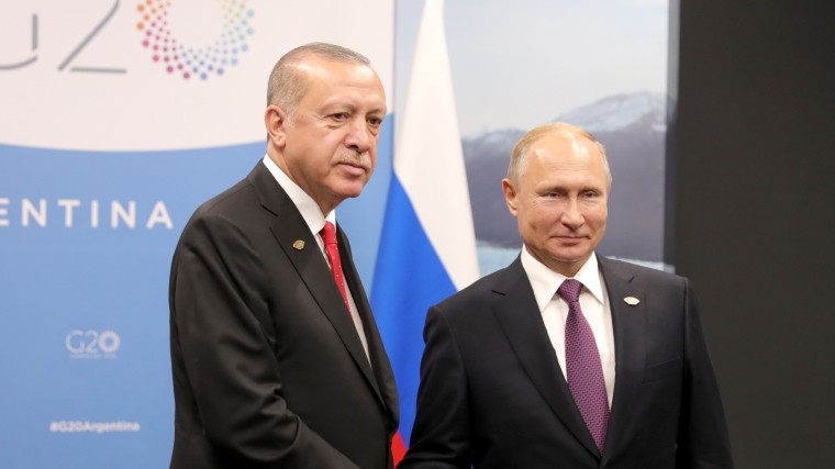 Владимир Путин поблагодарил Реджепа Эрдогана за решение проблемных вопросов
