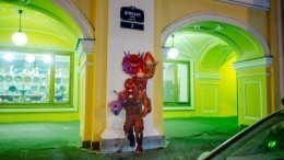 Петербургский художник показал «портал в ад» на Думской