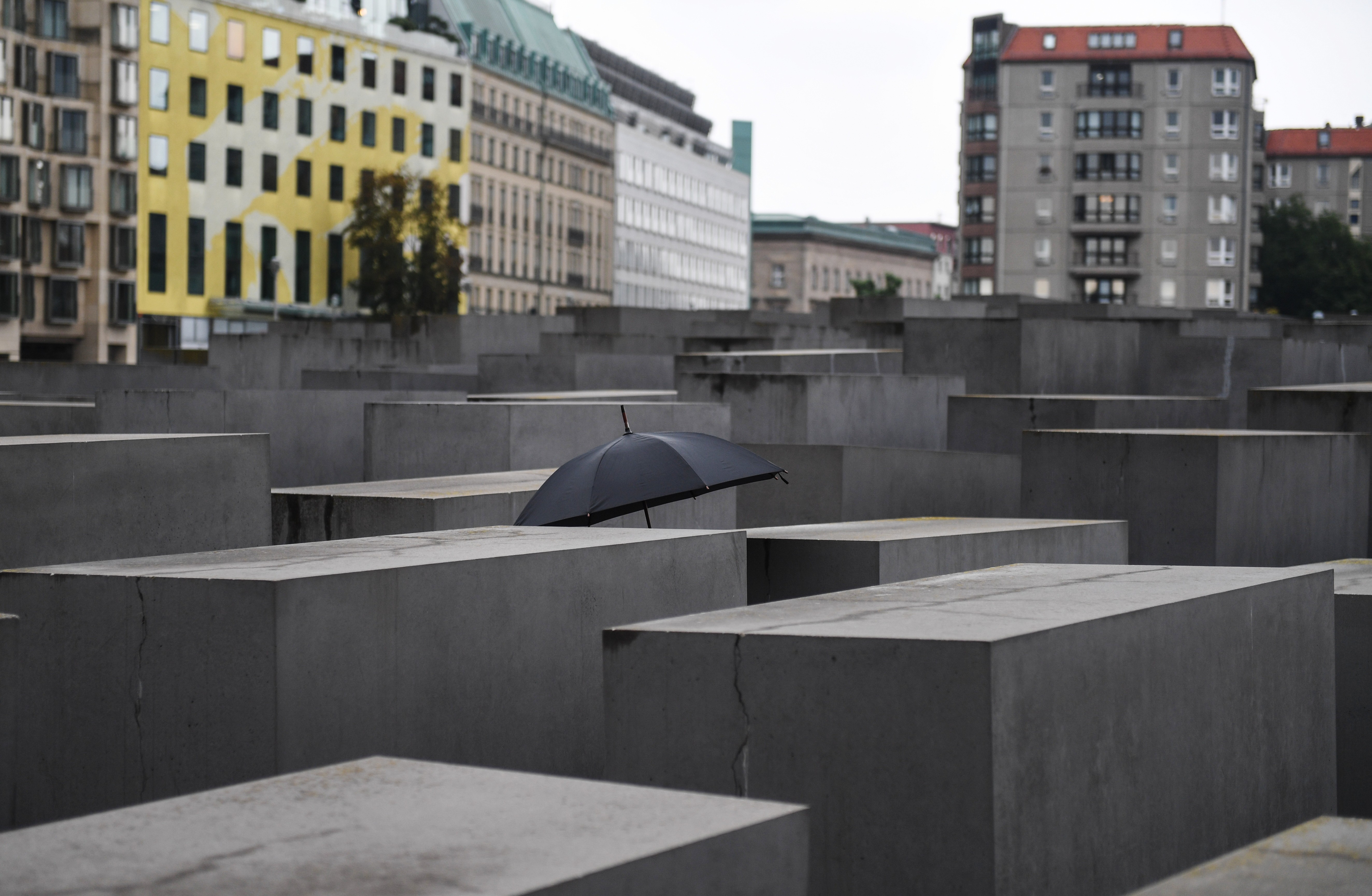 Мемориал жертвам холокоста в Берлине.