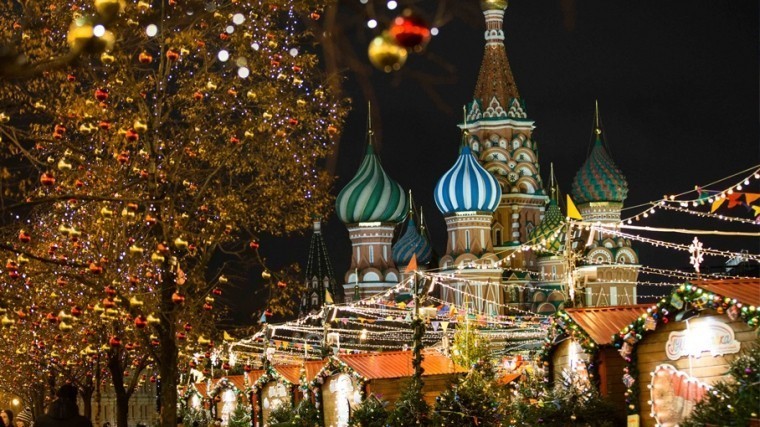 Лучшие места для встречи Нового года — 2020 в Москве
