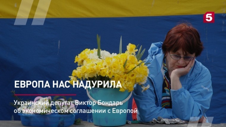 Украинский депутат Виктор Бондарь об экономическом соглашении с Европой