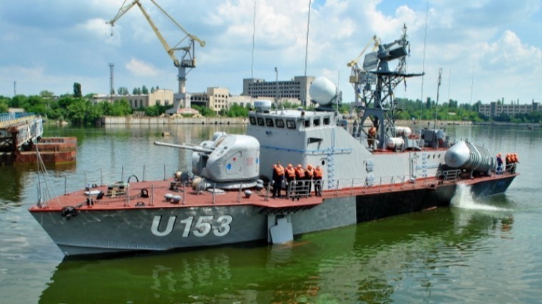 Единственный ракетный катер ВМС Украины остался без ракет