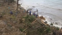 Число жертв цунами в Индонезии увеличилось до 281 человека