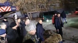 Видео: Путин прибыл на место обрушения подъезда в Магнитогорске