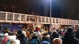 Видео: В московском Парке Горького обрушился деревянный мост