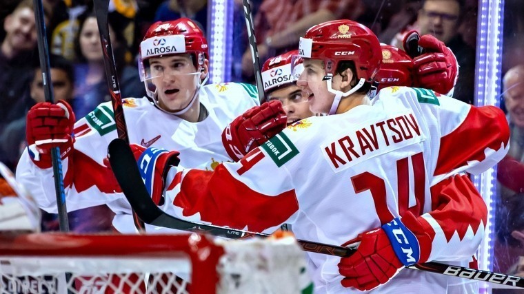 Молодежная сборная России по хоккею обыграла канадцев