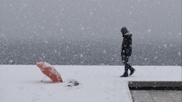 Видео: в школах Греции отменили занятия из-за мощного снегопада