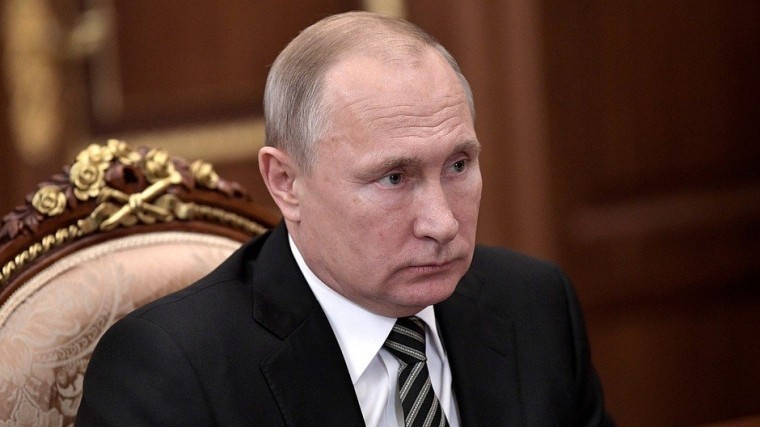 Владимир Путин поздравил Никола Пашиняна с назначением на пост премьера Армении