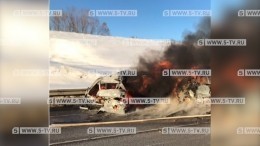 Видео: в страшном смертельном ДТП под Воронежем погиб директор Оскольского МК