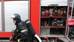 Крупный пожар на заводе в Ангарске попал на видео