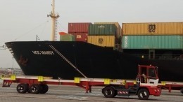 В Петербург прибыл контейнеровоз, захваченный пиратами три недели назад