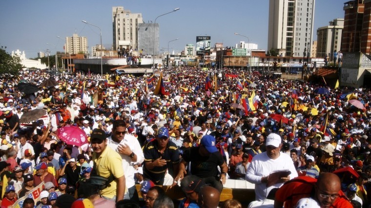 Более 100 человек задержаны в ходе демонстрации в Венесуэле