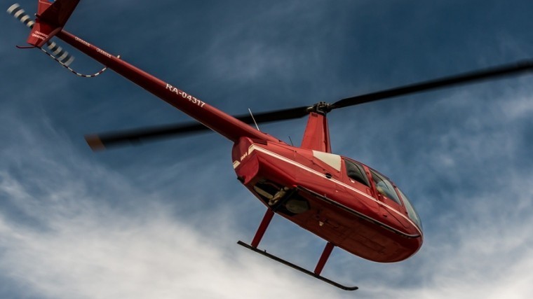 Частный вертолет совершил жесткую посадку в Нижегородской области