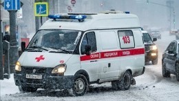 Audi каршеринга «Яндекс. Драйв» влетела в автобус в Петербурге