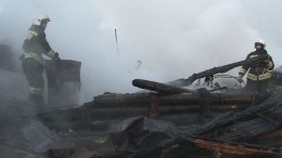 «Сторож увидел горящий щиток»: МЧС о причинах пожара в баптистской церкви под Иркутском